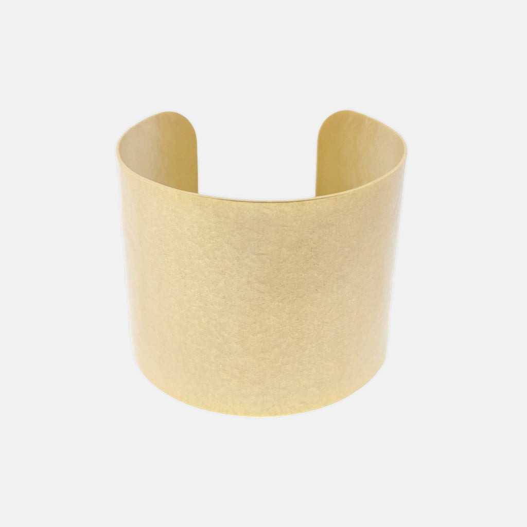 wide gold cuff