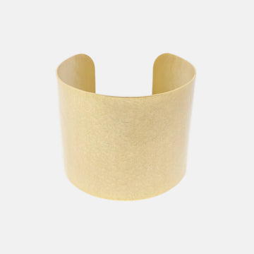 wide gold cuff