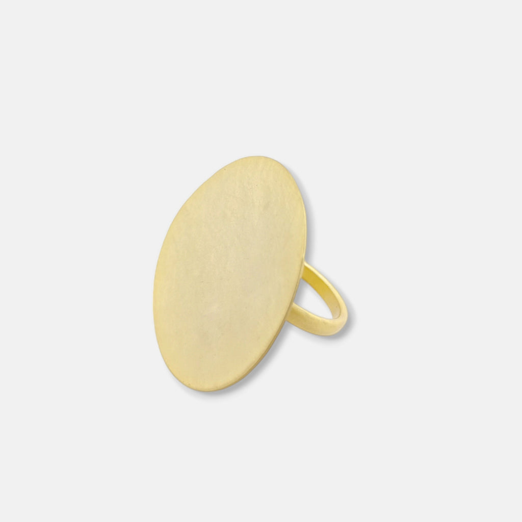 gold circle ring 