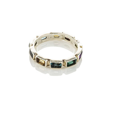 cadmanrock Ring Sunshine stacker rectangle in Multi Gemstones